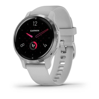 Garmin watch venu 2s silver bezel
