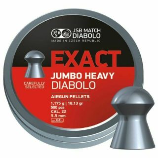 Jsb pellet .22/5.52mm 18.13gr jumbo heavy 500