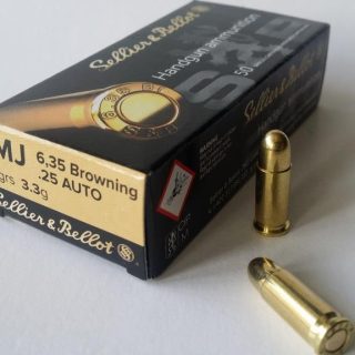 S&b amm 6,35 browning fmj (50)