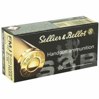S&b amm 9mm 115gr fmj (50)