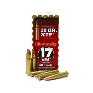 Hornady amm 17 hmr 20gr xtp (50)
