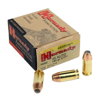Hornady amm 45 acp 185gr xtp