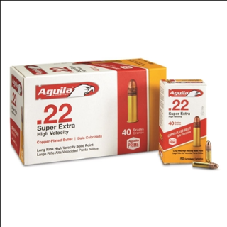 Aguila amm .22lr 40gr hv sp (500)