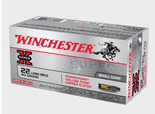 Win amm 22 lr 40gr power-point(100)