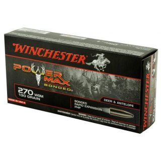 Win amm 270 wsm 130gr p-max bonded (20)