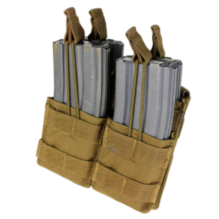 Condor pouch m4 dbl stack cyote brn