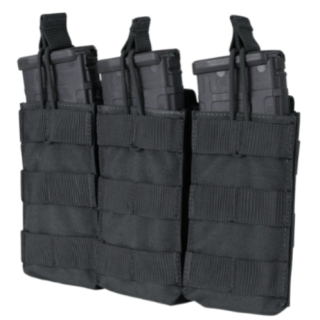 Condor pouch trple m4/16 open top blk