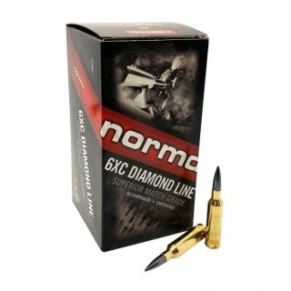 Norma ammo 6mm xc 105gr diamond line (50)