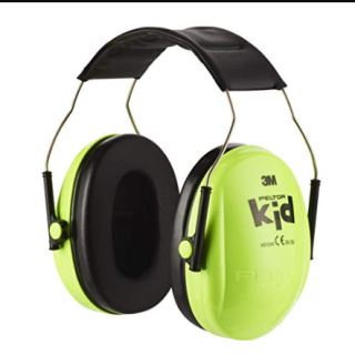 Peltor kid green hearing protector
