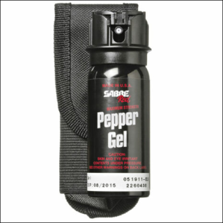 Sabre pepper spray flip top gel