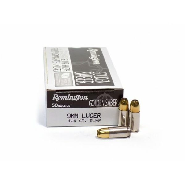 Remington amm 9mm luger 124gr bjhp golden saber (20)