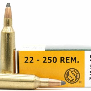 S&b amm 22-250 rem 55gr sp (20)
