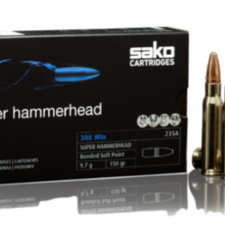 Sako amm 308 win sp 180 gr shh ammo
