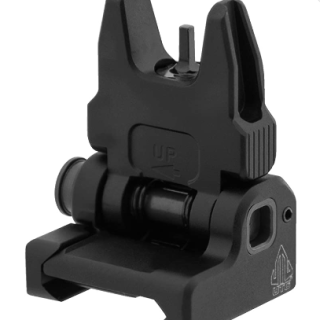Utg sight spring loaded ar15 flip up
