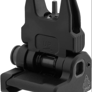 Utg ar15 sight accu sync spring loaded upfront